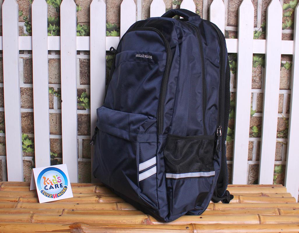 Jincaizi Premium Quality Big Size School Bag For Grade 6 to 8 Blue (A2339#)