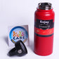 Metallic Thermal 304 Grade Stainless Steel 900 ml Water Bottle Red (0155)