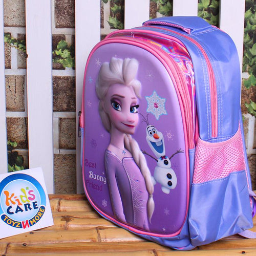 Load image into Gallery viewer, Frozen Elsa Themed 3D School Bag for KG 1 &amp; KG 2 (13020N)
