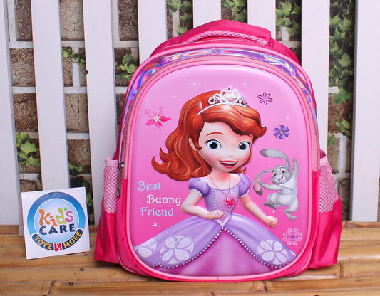 Sofia The First Themed 3D School Bag for KG 1 & KG 2 (13020N)