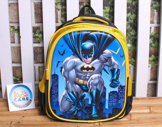 Batman Themed 3D School Bag for KG 1 & KG 2 (13020N)