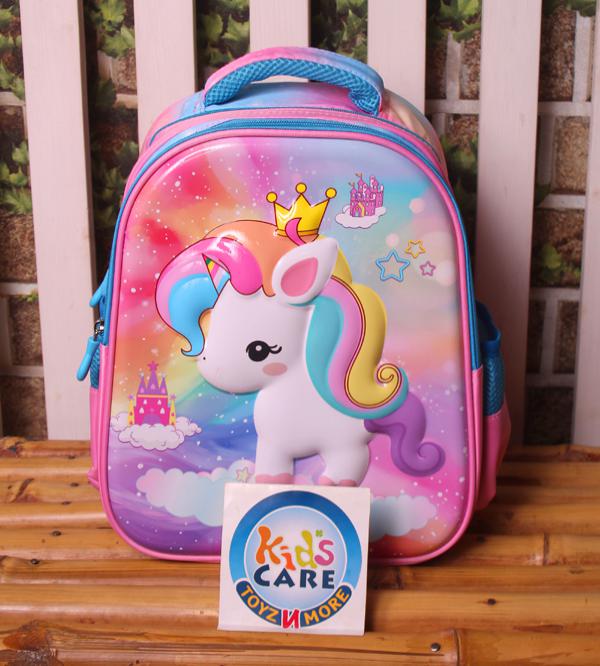 Unicorn 3D School Bag for KG Kids (2328)