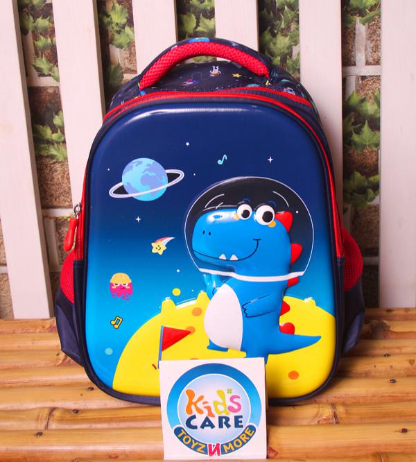 Space Dinosaur 3D School Bag for KG Kids (2328)