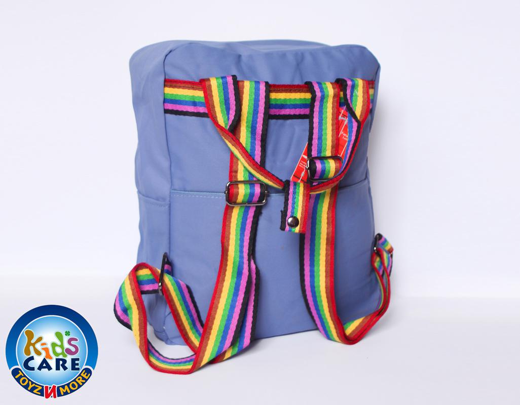 Tik Tok Stylish Bag / Travel Backpack for Girls Blue (6601#)