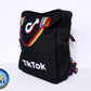 Tik Tok Stylish Bag / Travel Backpack for Girls Black (6601#)