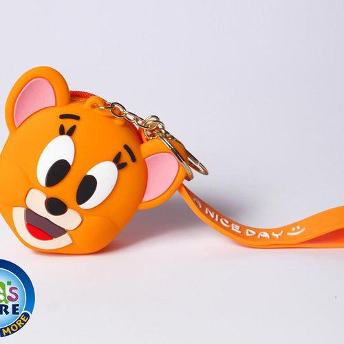 Load image into Gallery viewer, Cute Jerry Shaped Silicone Pouch Key Chain / Bag Hanging (KC5637)
