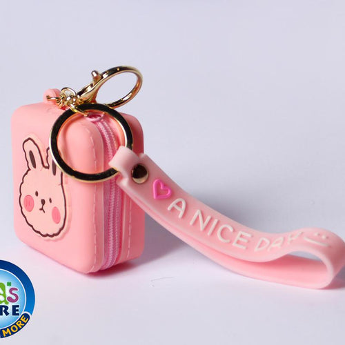 Load image into Gallery viewer, Cute Cartoon Themed Silicone Pouch Key Chain / Bag Hanging (KC5637)
