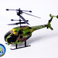 Radio Control Rechargeable Flying Military Helicoper Toy (KP666-31)