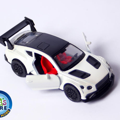 Load image into Gallery viewer, Bentley Continental GT3 Model Diecasts Toy With Lights and Sound White (KC5662K)

