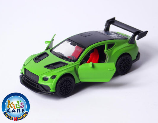 Bentley Continental GT3 Model Diecasts Toy With Lights and Sound Green (KC5662L)