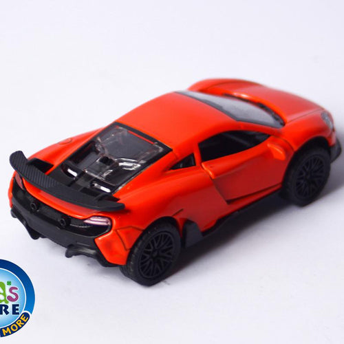 Load image into Gallery viewer, Welly 1:36 Mclaren 675LT Coupe Model Car Die Cast With Lights and Sound Orange (KC5662H)
