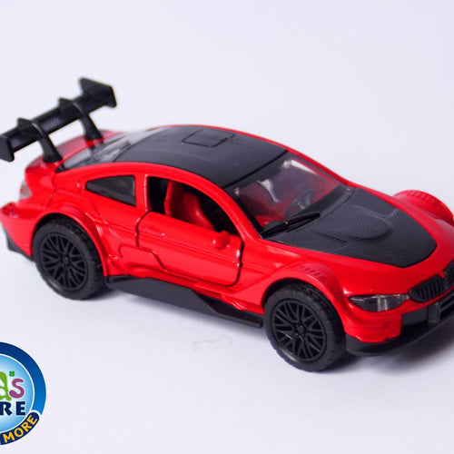 Load image into Gallery viewer, Alloy Flyback Sports Car Die Cast Model With Lights and Sound Red (KC5662E)

