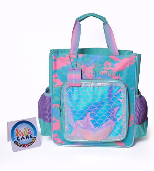 Vest Brand Adorable Mermaid Themed Hand Bag - Turquoise (U2093)