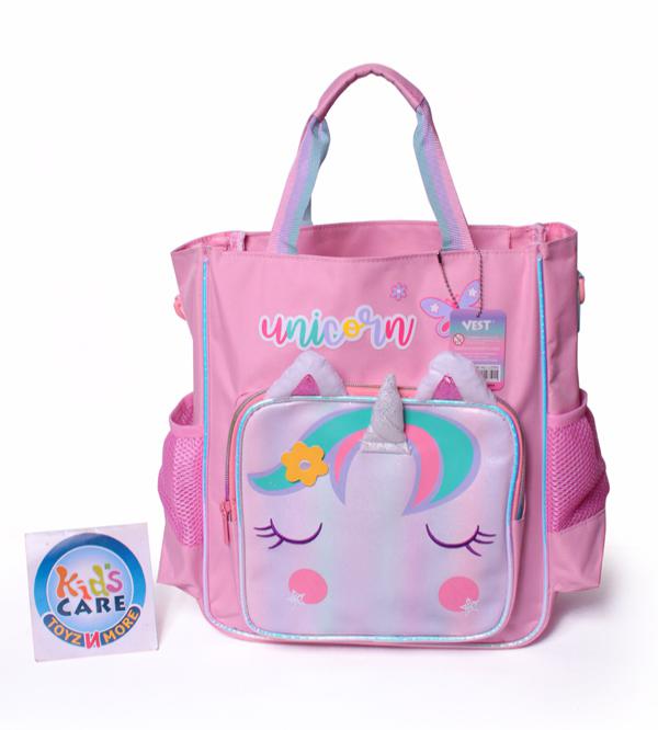 Vest Brand Adorable Unicorn Themed Hand Bag - Pink (U2093)
