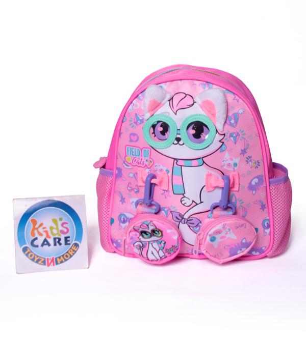 Vest Brand Adorable Premium Quality Cat Themed Bag for Travel & Playgroup (U2054)