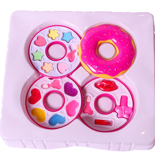 Load image into Gallery viewer, Barbie Donut Shaped Three Level Rotatable Makeup Set (FX770-11C)
