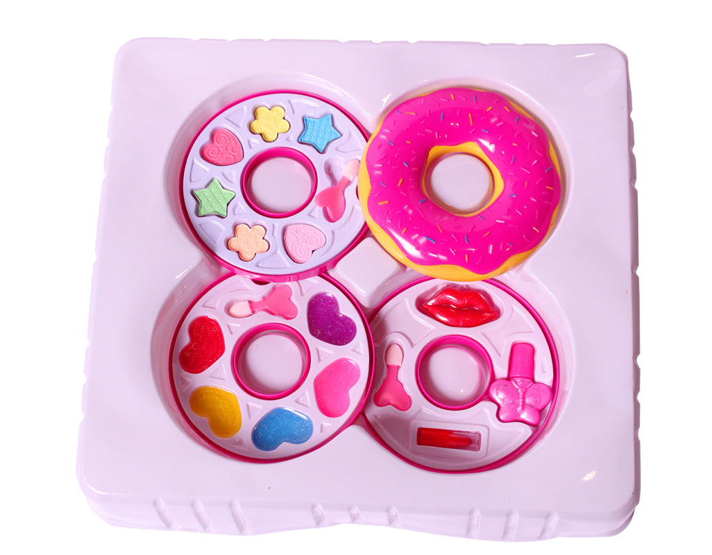 Barbie Donut Shaped Three Level Rotatable Makeup Set (FX770-11C)