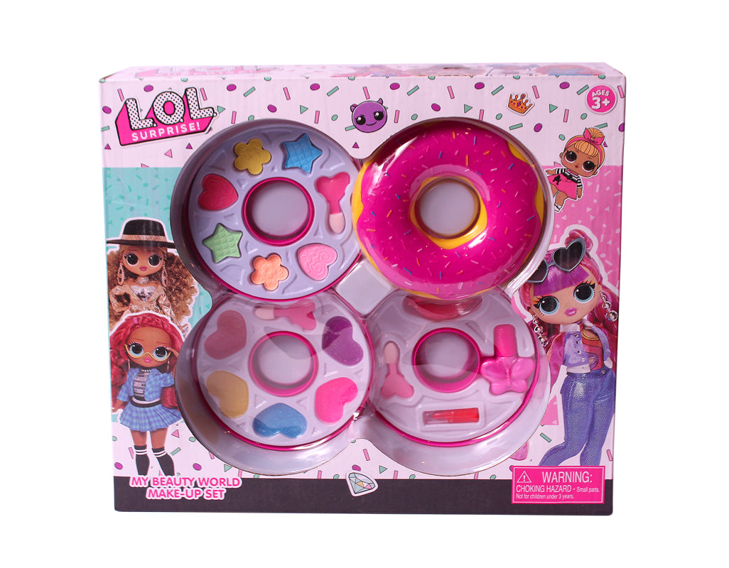 LOL Surprise Donut Shaped Three Level Rotatable Makeup Set (FX770-11A)