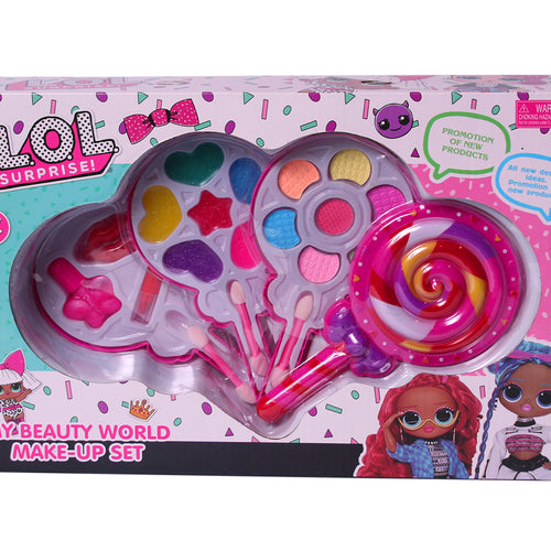 Load image into Gallery viewer, LOL Surprise Lollipop Shaped Three Level Rotatable Makeup Set (FX770-10A)
