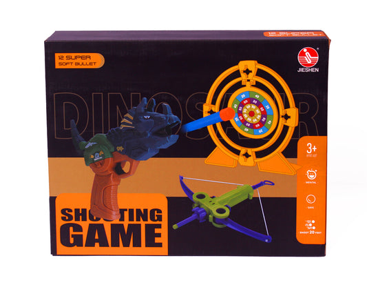 Shooting Game Soft Bullet Gun Toy for Kids (8156)