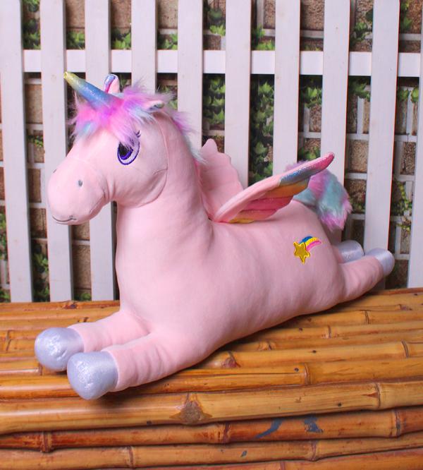 Unicorn Pink Stuffed Toy 28 Inches (KC5374)