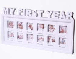 My First Year Photo Frame White (AM1621)