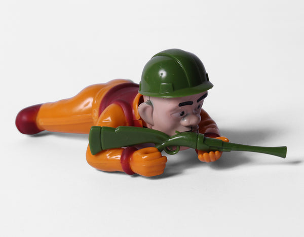 Wind Up Crawling Soldier Toy for Kids (KC4021)