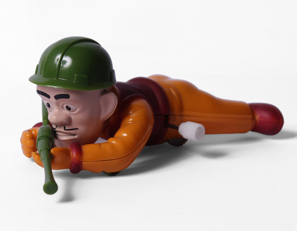 Wind Up Crawling Soldier Toy for Kids (KC4021)