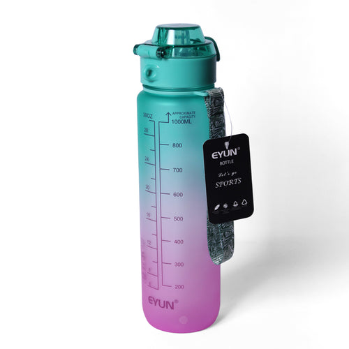 Load image into Gallery viewer, Eyun BPA Free Leakproof Water Bottle 1000 ml Green (YY-257)
