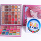 Bloom Time 60+6 Color Eye Shadow & Face Palette Makeup Kit for Kids (IG-2994)