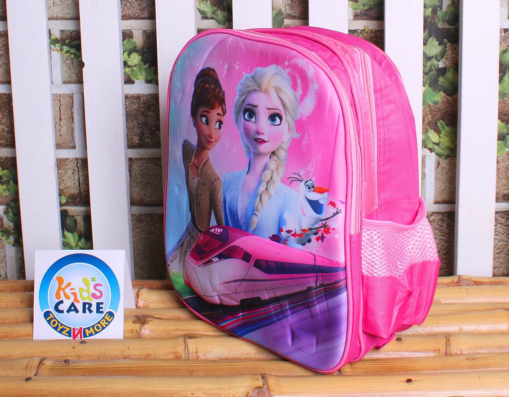 Frozen Elsa & Anna Themed School Bag For KG-1 & KG-2 (KC5274)