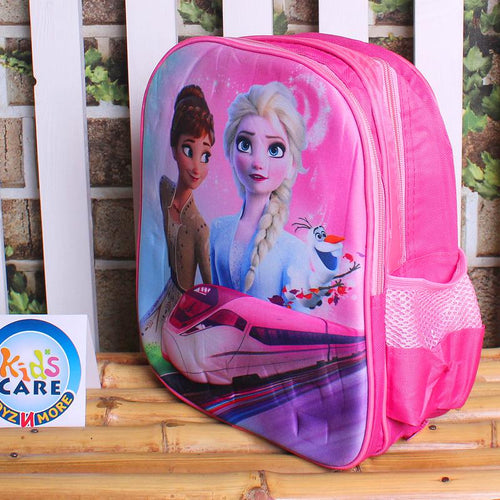 Load image into Gallery viewer, Frozen Elsa &amp; Anna Themed School Bag For KG-1 &amp; KG-2 (KC5274)
