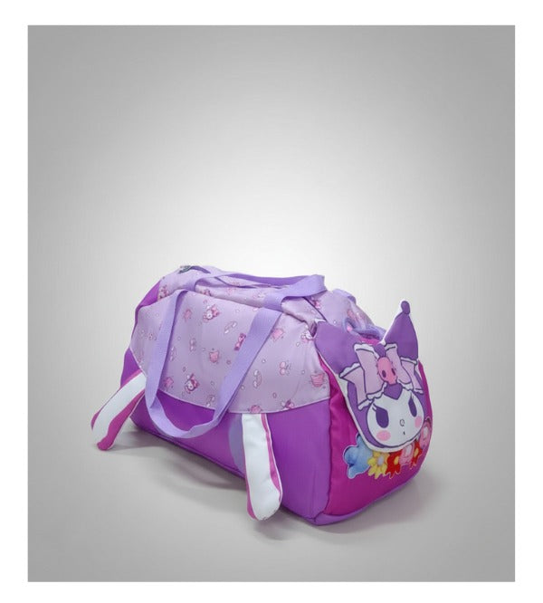 Kuromi Design Duffel Bag for Kids – Durable, Spacious & Stylish Travel Handbag
