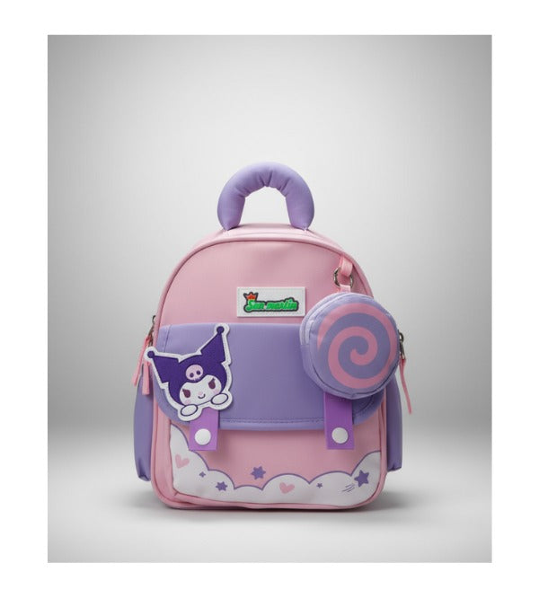 Kuromi Themed Premium Quality Small Colorful Backpack for Kids – Playgroup & Travel