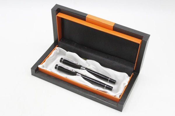 Fountain Pen + Ballpoint + Pen Case Set 672 (C)
