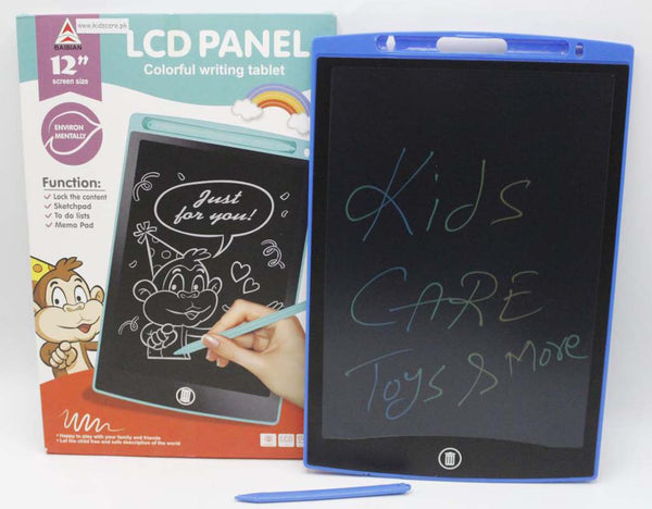 LCD Writing Tablet 12-inch Blue & Red (1201C)