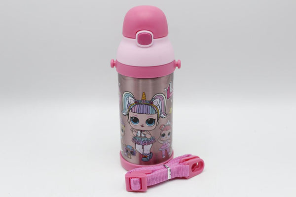 LOL Pink Thermal Metallic Water Bottle (MT-350)
