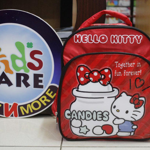 Load image into Gallery viewer, Hello Kitty School Bag for KG 1 &amp; KG 2 Red (KC5501)
