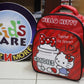 Hello Kitty School Bag for KG 1 & KG 2 Red (KC5501)