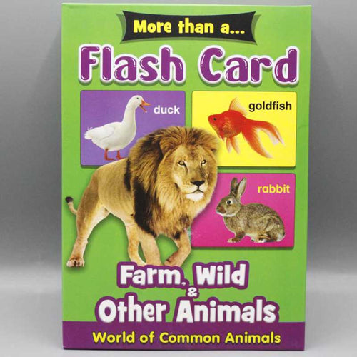Load image into Gallery viewer, More than a Flash Card Farm, Wild &amp; Other Animals
