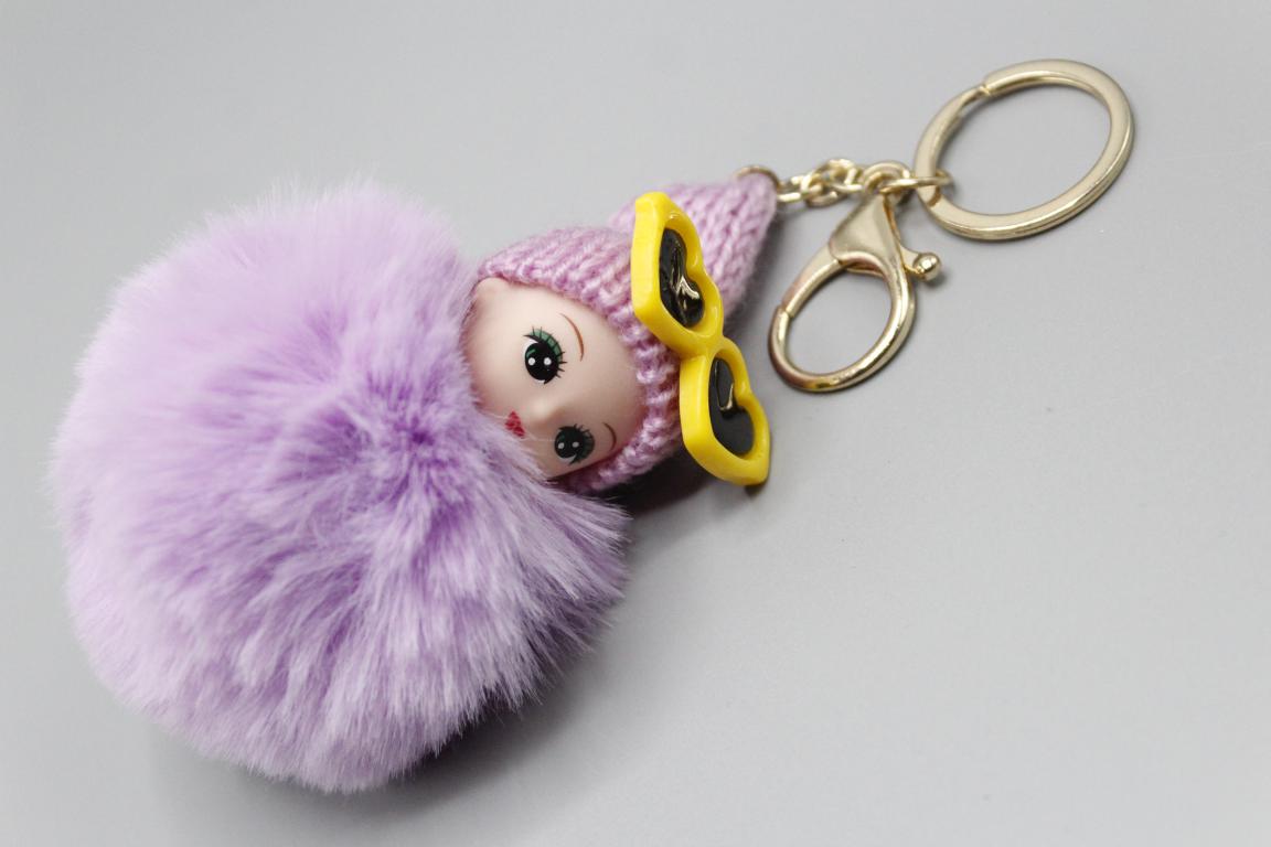 Baby With Glasses Cute Keychain & Bag Hanging