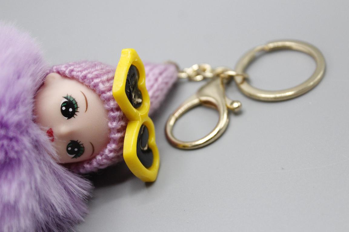 Baby With Glasses Cute Keychain & Bag Hanging