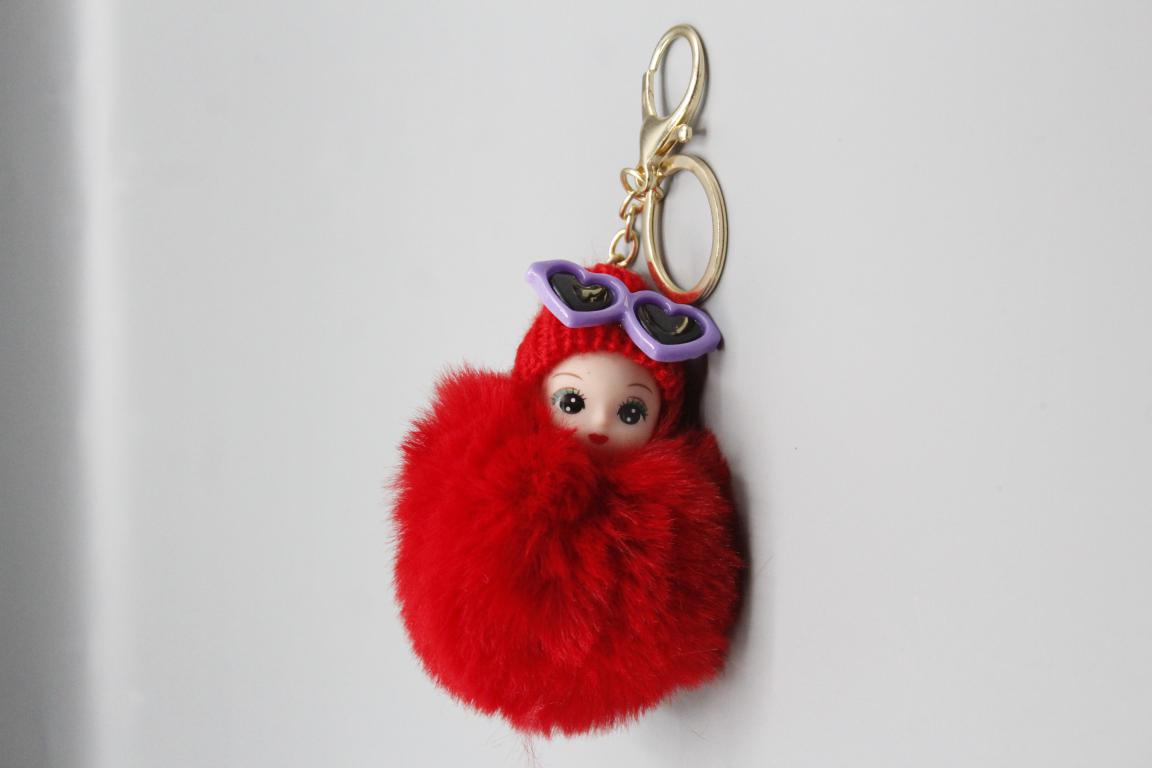 Baby With Glasses Cute Keychain & Bag Hanging