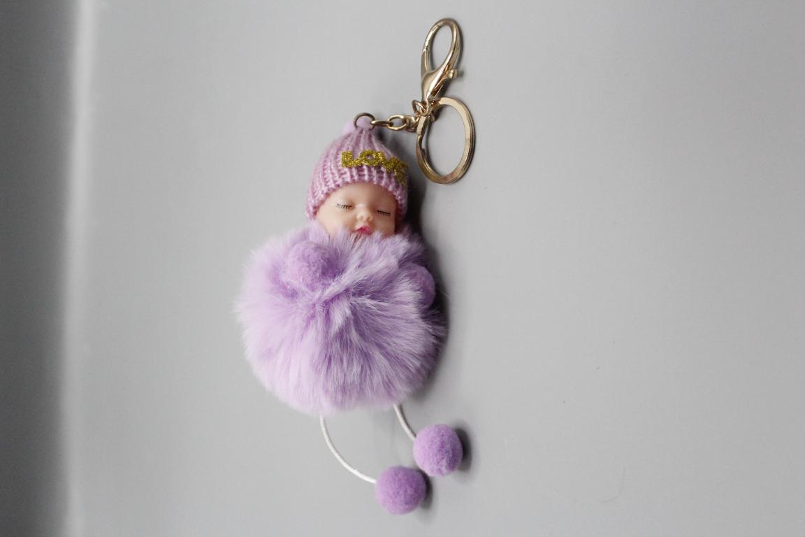 Baby Love Sleeping Cute Keychain & Bag Hanging