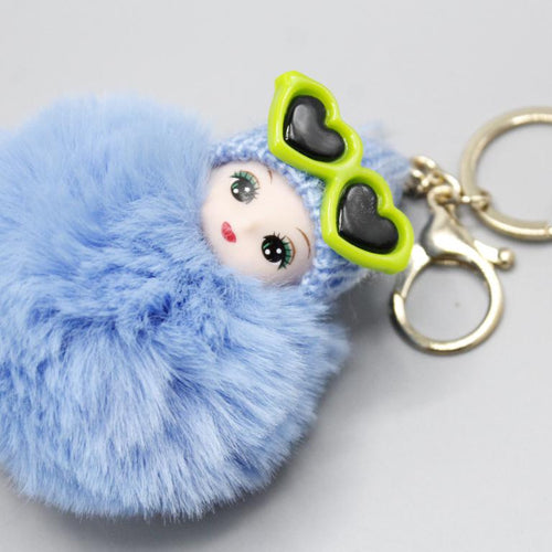 Load image into Gallery viewer, Baby With Glasses Cute Keychain &amp; Bag Hanging
