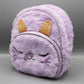 Cat Stuffed Plush Backpack Bag / Cross Body Bag With Lights (KC5530B)