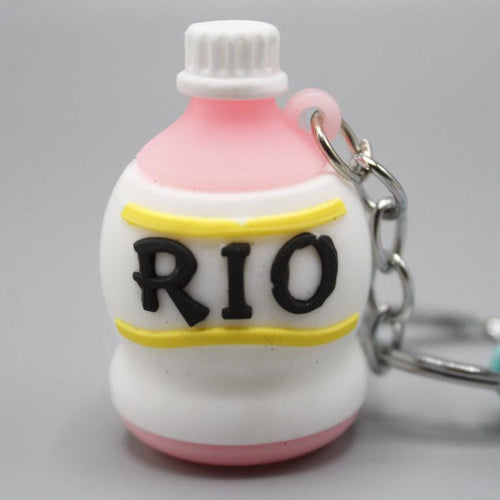 Load image into Gallery viewer, Rio Bottle PVC Keychain &amp; Bag Hanging With Pop It Bracelet (KC5550)
