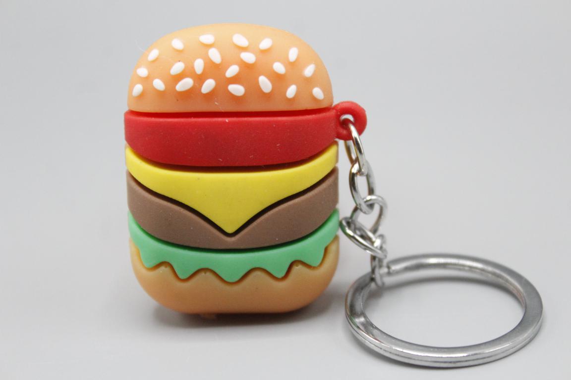 Burger PVC Keychain & Bag Hanging (KC5545)