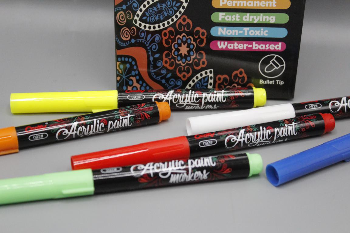 Acrylic Paint Markers Pack of 6 (CM018#-6)