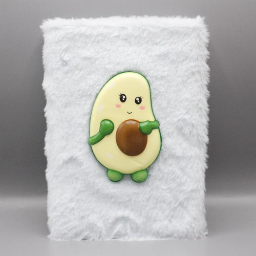Load image into Gallery viewer, Avocado Fur Notebook / Diary (3265D)
